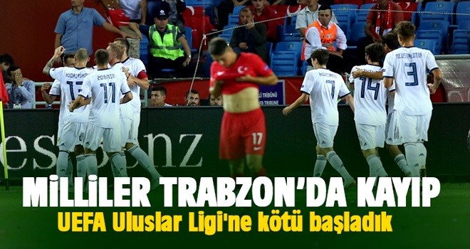 Milliler UEFA Uluslar Ligi'ne kötü başladı