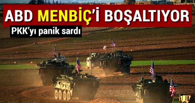 ABD Menbiç’i boşaltıyor