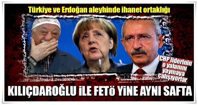 Türkiye ve Erdoğan aleyhinde ihanet ortaklığı