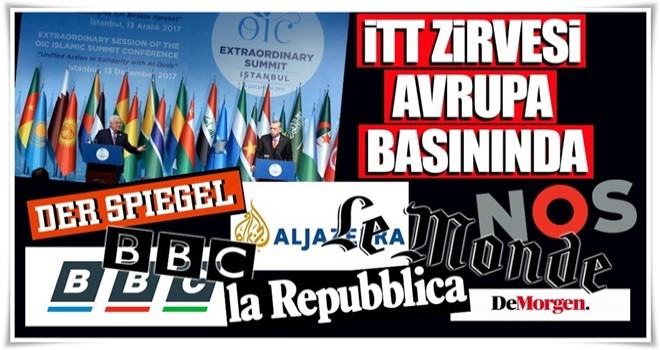 İTT Zirvesi Avrupa basınında