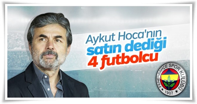 Fenerbahçe'de 4 futbolcu satılacak