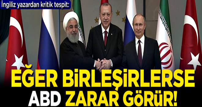 İngiliz yazardan kritik tespit! 'Eğer birleşirlerse ABD zarar görür'