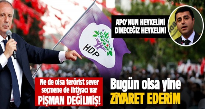 Muharrem İnce'den Demirtaş ziyareti açıklaması