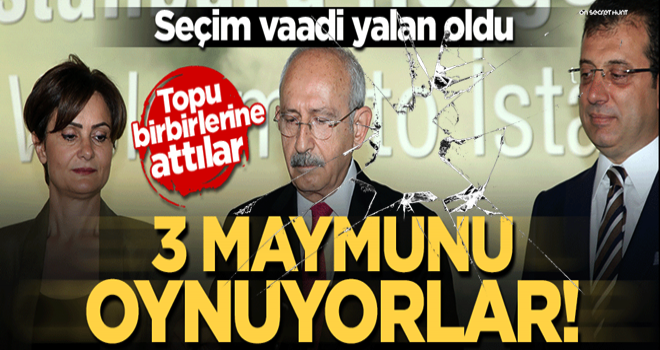 İmamoğlu'nun seçim vaadi yalan oldu! Topu birbirlerine attılar