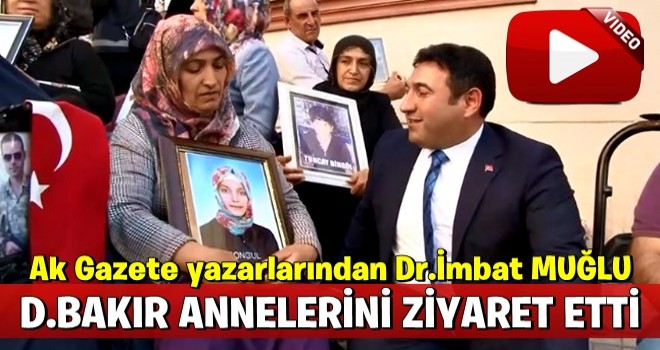 Ak Gazete köşe yazarımız Dr. Muğlu'dan HDP önündeki ailelere destek ziyareti