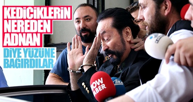 Adnan Oktar’a vatandaşlardan tepki: Kediciklerin nerede