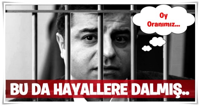 Selahattin Demirtaş'tan güldüren 'oy' açıklaması