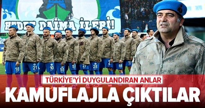 Takdir toplayan hareket: Süper Lig ekibi sahaya böyle çıktı!