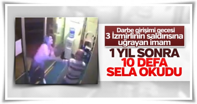 15 Temmuz gecesi darp edilen müezzinin sela sevinci