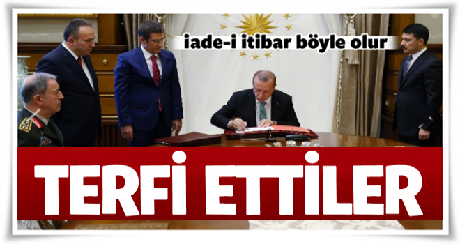 YAŞ sonrası FETÖ mağduru 8 albaya terfi