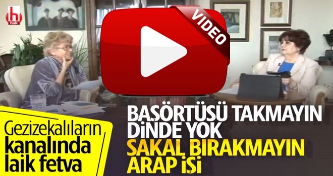 Halk TV'de gündem başörtü ve sakal