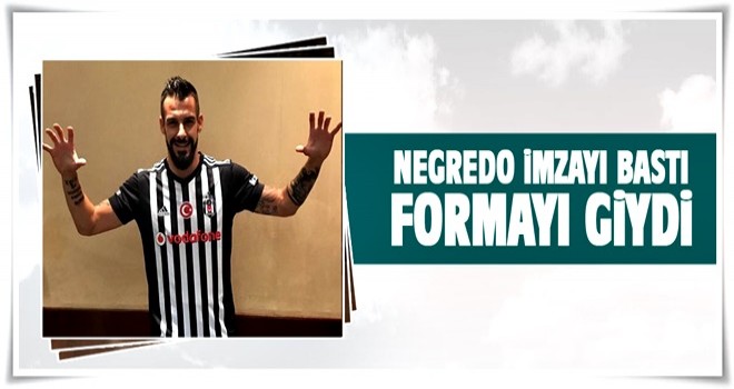 Beşiktaş Negredo'ya imzayı attırdı