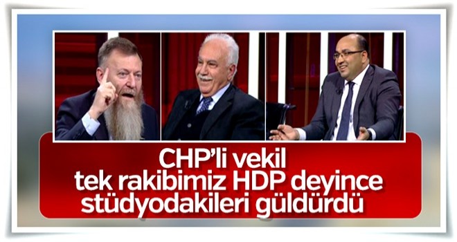 Atıcı'ya göre CHP'nin tek rakibi HDP'ymiş!