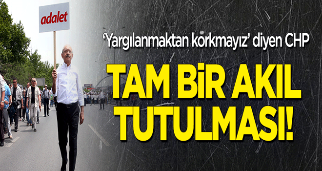 CHP'ye bir tepki daha: Tam bir akıl tutulması