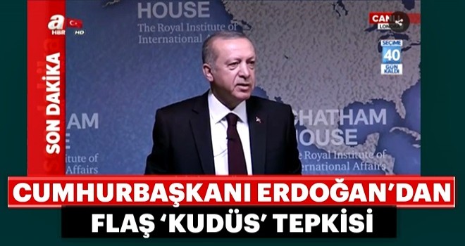 Son dakika: Cumhurbaşkanı Erdoğan Londra'da konuşuyor