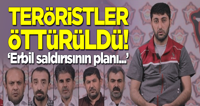 6 terörist öttü! "Erbil saldırısının planı..."