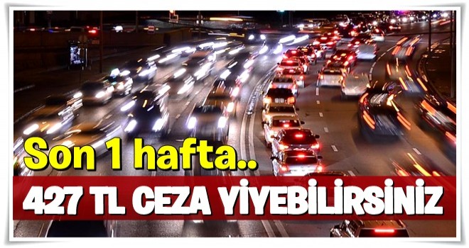 Trafikte hız koridoru uygulaması başlıyor