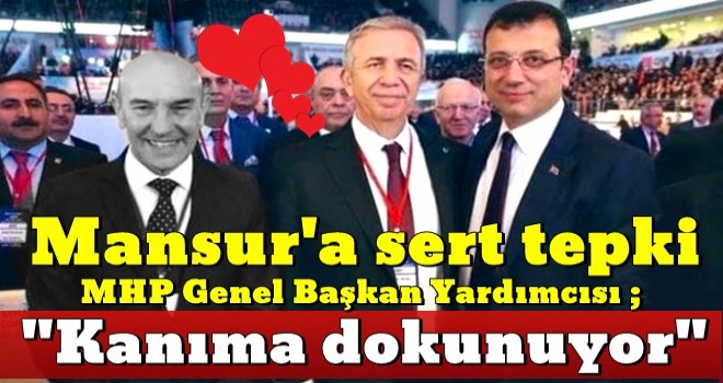 Tunç Soyer ile fotoğraf çektiren Mansur Yavaş'a sert tepki