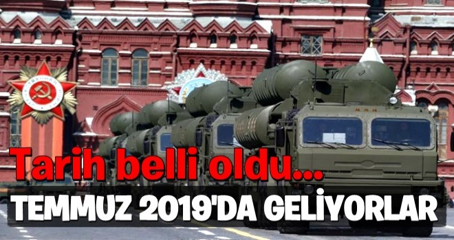 S-400'lerin teslimat tarihi belli oldu