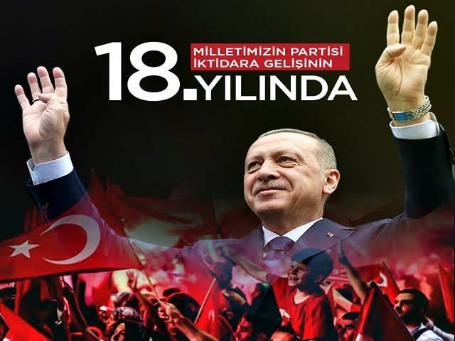 Milletin iktidara gelişinin 18. yılı kutlu olsun! #MilleteHizmette18Yıl